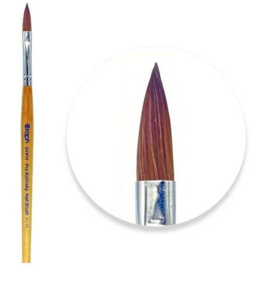 قلم کاشت ناخن اشکی گراف شماره10 Graph Acrylic Nail Brush 10