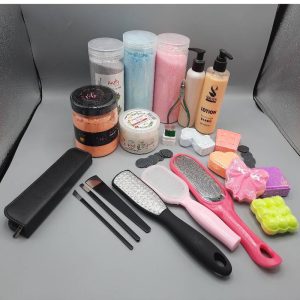 پک وسایل پدیکور پا سالنی