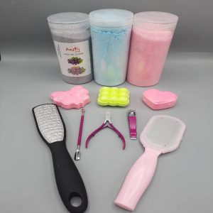 پک وسایل پدیکور پا