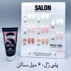 پلی ژل کاشت ناخن سالن 60 گرم salon کد 01
