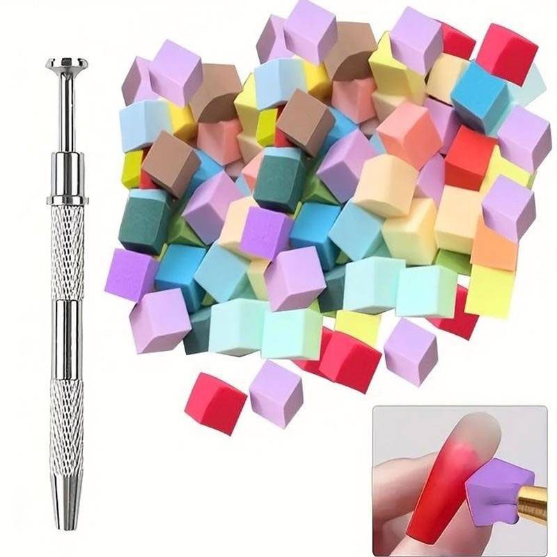 پد مکعبی آمبره professional nails